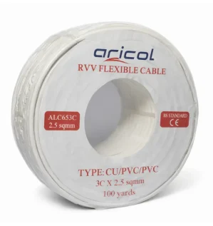 كابل أريكول RVV الكهربائي المرن