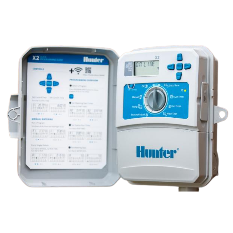 وحدة التحكم الذكية بالري X2™ مع وحدة WAND Wi-Fi