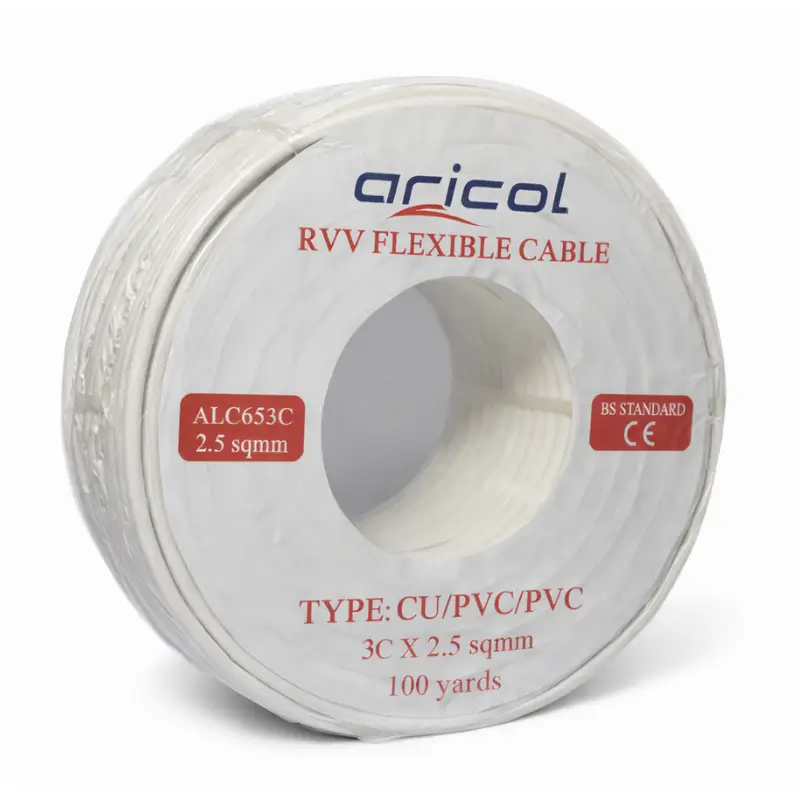 كابل أريكول RVV الكهربائي المرن