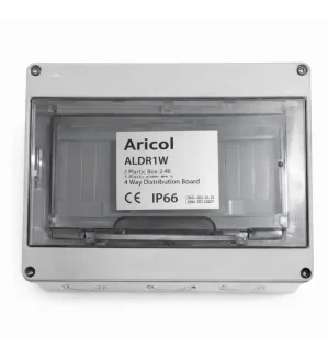 غطاء شفاف مقاوم للماء من مادة PVC - للمفاتيح كهربائية (٣x٣و٦x٣)