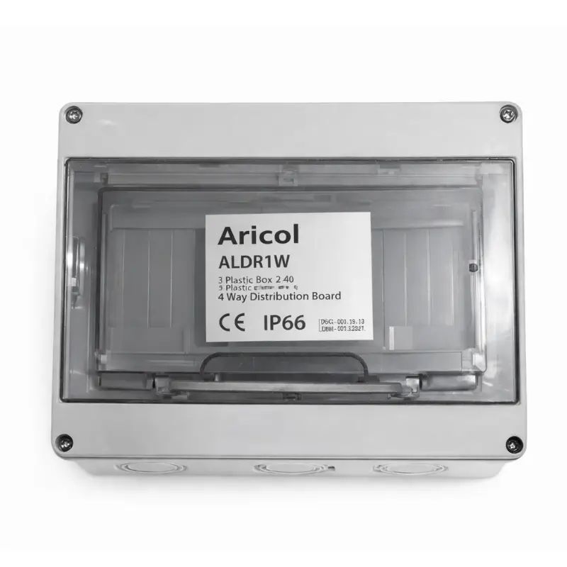 غطاء شفاف مقاوم للماء من مادة PVC - للمفاتيح كهربائية (٣x٣و٦x٣)