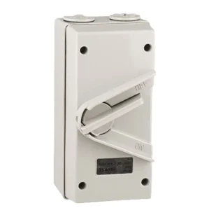 Weatherproof PVC Isolator Switch (20A to 63A, 240V/440V)