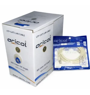 Aricol CAT6 UTP Ethernet Network Cable | High-Speed Copper Patch Cord