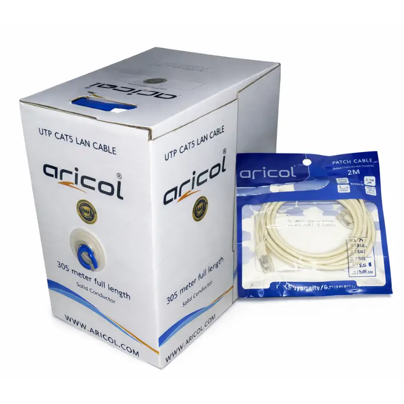 Aricol CAT6 UTP Ethernet Network Cable | High-Speed Copper Patch Cord