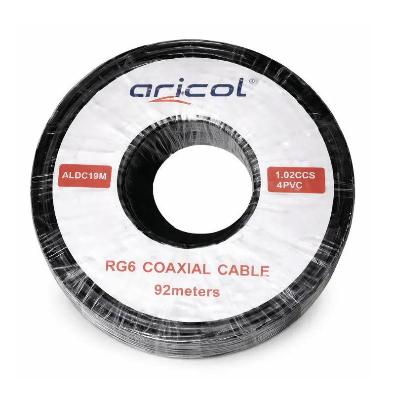 Aricol RG6 & RG59 Coaxial Cable Series For Dish & Camera