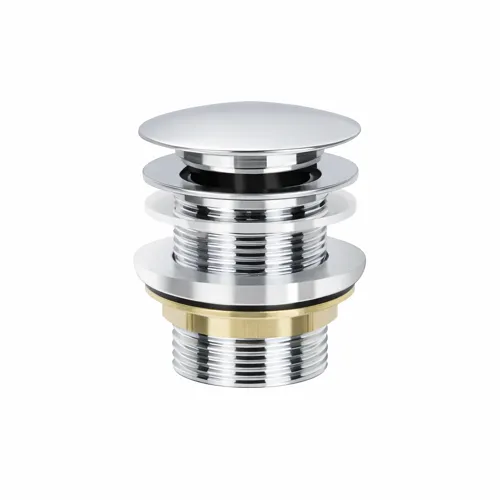 صرف مغسلة أوتوماتيك بغطاء ضاغط (بوب أب درين أوتو) مقاس 1 1/2