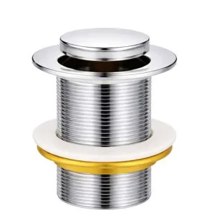 صرف حوض ضغط تلقائي نحاسي بفتحة مركزية للمغاسل يوفر تصريف سريع ومنع تسرب فعال