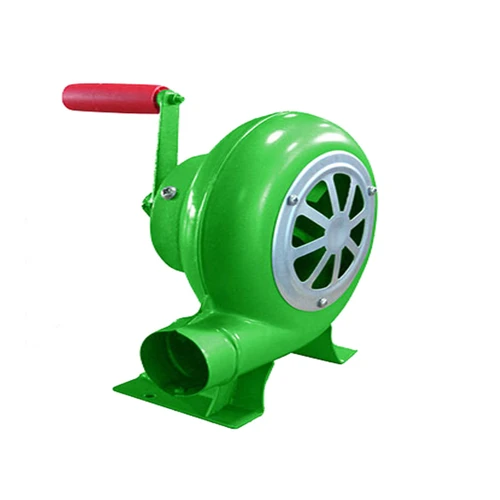 Centrifugal hand blower manual air blower for strong airflow without electricity for multiple uses.