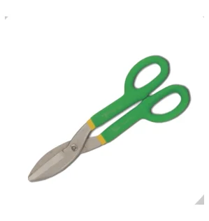 مقص صاج يدوي احترافي بشفرة منحنية ومقبض مريح لقص المعادن الخفيفة بسهولة