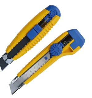 High-Efficiency Professional Utility Knife Set (2-Piece Pack) with Advanced Locking System.