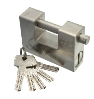 قفل فولاذي مغلق عالي الأمان يمنح ثبات وحماية مثالية للتطبيقات الصناعية والتجارية.