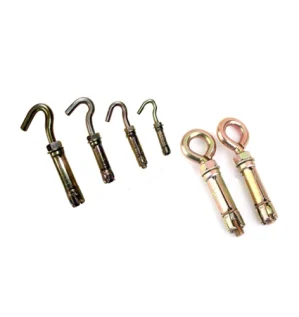 مسمار تثبيت بخطاف أو حلقة للخرسانة يمنح ثبات عالي وتحمل ممتاز للاستخدام الصناعي