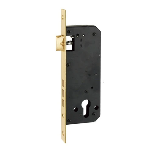 جسم قفل باب مدمج داخلي متوافق مع أنظمة الأسطوانات مناسب للأبواب السكنية والتجارية يوفر أماناً عملياً