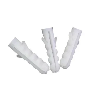 فيشر تثبيت بلاستيكي للجدران الخرسانية والطوب يوفر قوة تثبيت عالية ومقاومة للسحب للاستخدام اليومي