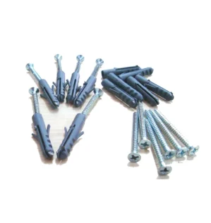 فيشر تثبيت بلاستيكي مع مسامير للاستخدام المنزلي والمهني يوفر ثبات قوي وسهولة تركيب