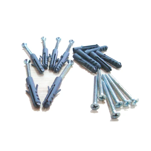 فيشر تثبيت بلاستيكي مع مسامير للاستخدام المنزلي والمهني يوفر ثبات قوي وسهولة تركيب