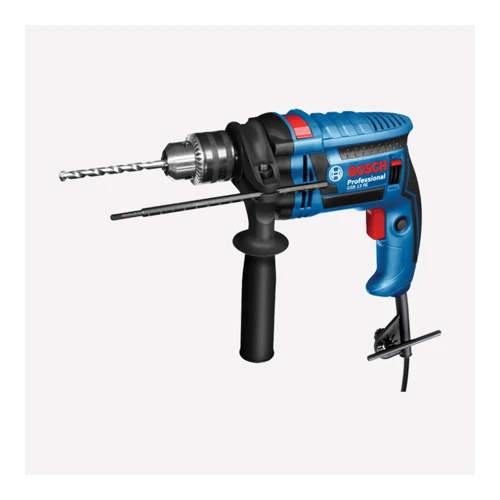 دريل شنيور طرقي كهربائي 13 مم بقوة 600 واط مناسب للحفر في الخرسانة والمعادن.