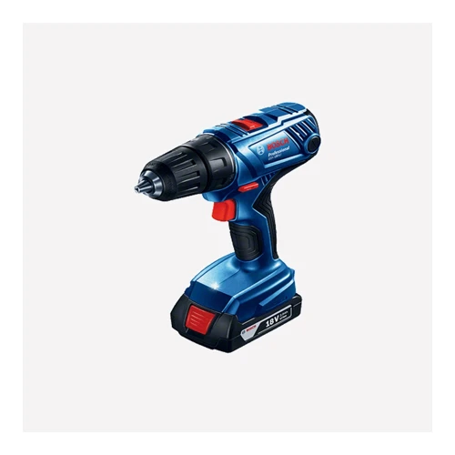 دريل لاسلكي احترافي ببطارية 18 فولت متعدد السرعات مناسب للحفر والربط في مختلف الأعمال.