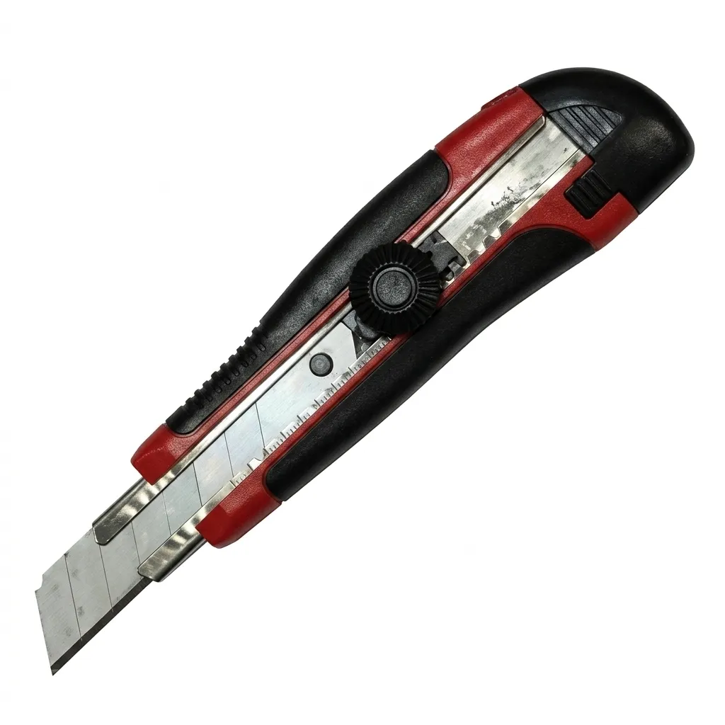 Professional Multi-Purpose Utility Knife with Secure Locking Mechanism