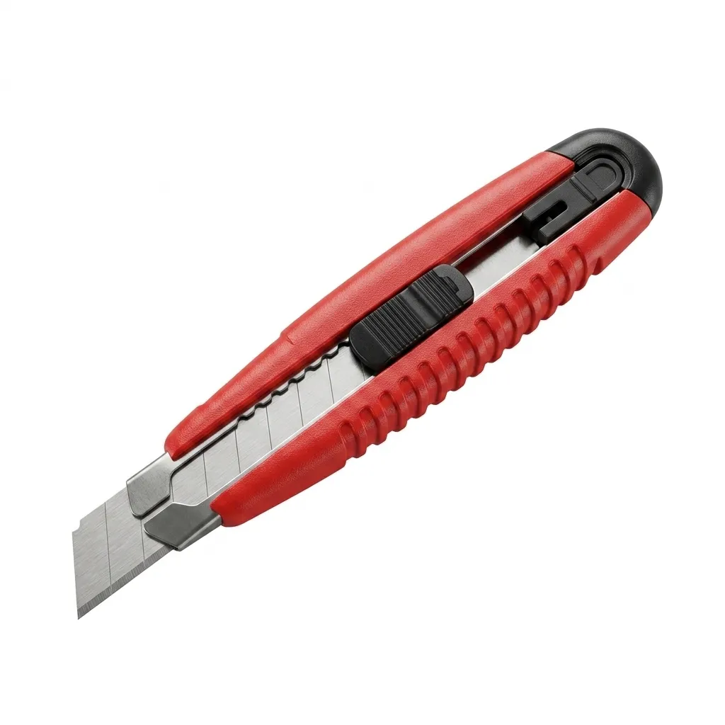 Professional Utility Knife with Ergonomic Grip