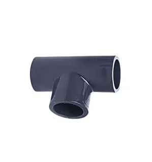 صورة وصلة أنابيب ثلاثية لتقسيم تدفق المياه بمقاسات من 1/2 إلى 4 بوصة.