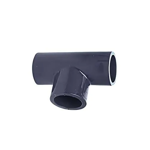 صورة وصلة أنابيب ثلاثية لتقسيم تدفق المياه بمقاسات من 1/2 إلى 4 بوصة.