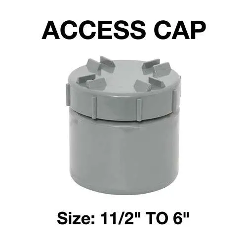 صورة سدادة إغلاق لولبية لإحكام منافذ الصرف والتسليك (سدادة تسليك) توضح التصميم القوي والغطاء اللولبي المخصص للصيانة.