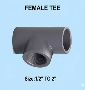 قسام UPVC بتسنن داخلي يضمن تفريعاً انسيابياً للأنابيب مع مقاومة فائقة لظروف البيئة في الإمارات، فاطلبه الآن من المصداقية لضمان الجودة.