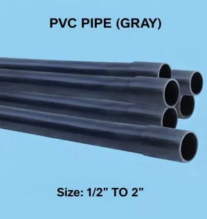  أنابيب تصريف وضغط عالي لنقل المياه (بيبات يو بي في سي) مصنوعة من مادة UPVC عالية الجودة.