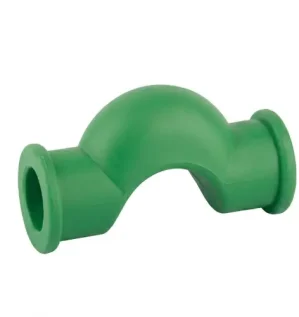 Green PPR Cross Bend Pipe Fitting for Efficient Plumbing Systems