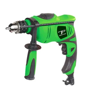 مثقاب طرقي كهربائي متعدد السرعات بعكس الدوران مناسب للحفر في الخرسانة والمعادن والخشب بسهولة.