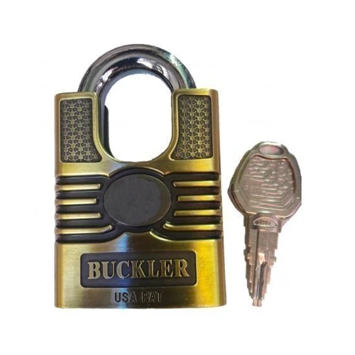 قفل تعليق زخرفي معدني يوفر حماية جيدة مع تصميم عملي مناسب للمنازل والمكاتب.